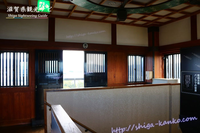 長浜城の展望台